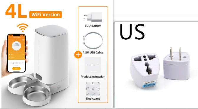 4L Automatic Pet Food Dispenser Accessorie