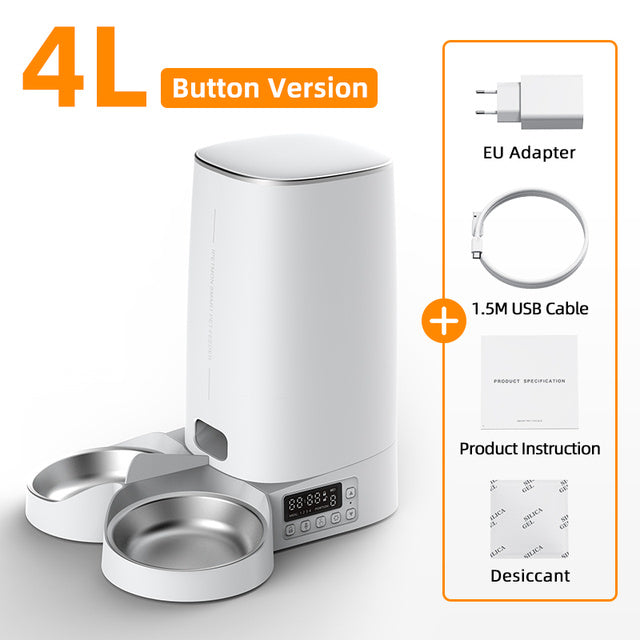 4L Automatic Pet Food Dispenser Accessorie