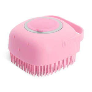 Silicone Pet Dog Shampoo Massager Bathing Brush