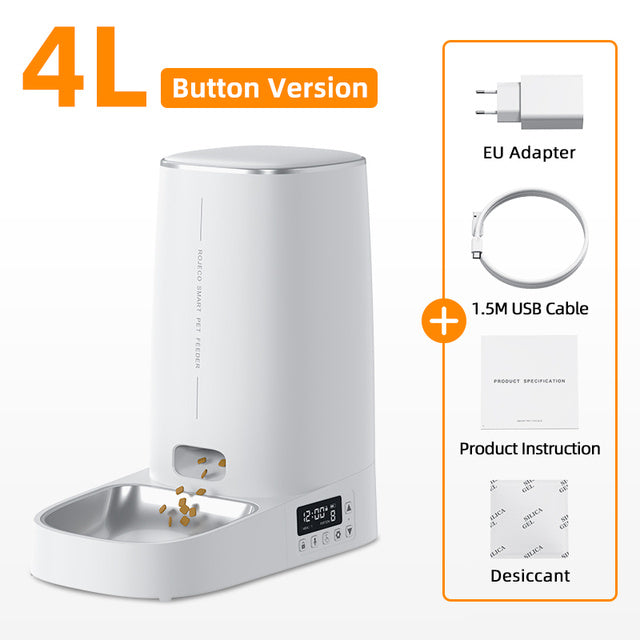 4L Automatic Pet Food Dispenser Accessorie