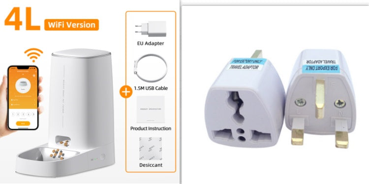 4L Automatic Pet Food Dispenser Accessorie