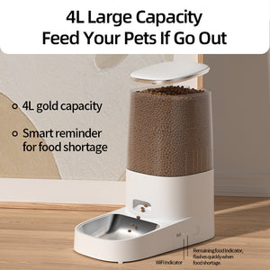 4L Automatic Pet Food Dispenser Accessorie