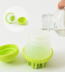 Multifunctional Pet Bathing Brush Silicone Massage Brush