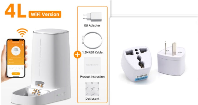 4L Automatic Pet Food Dispenser Accessorie