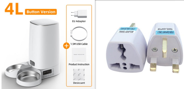 4L Automatic Pet Food Dispenser Accessorie