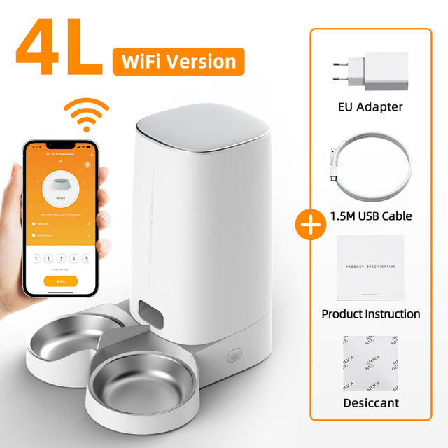 4L Automatic Pet Food Dispenser Accessorie