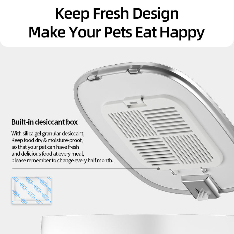 4L Automatic Pet Food Dispenser Accessorie