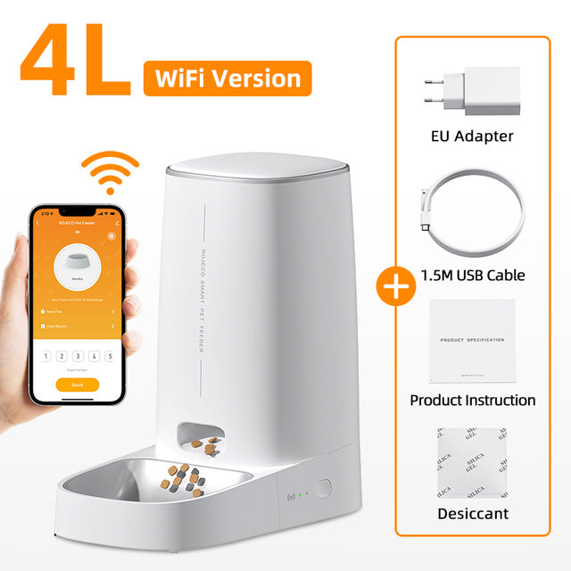 4L Automatic Pet Food Dispenser Accessorie