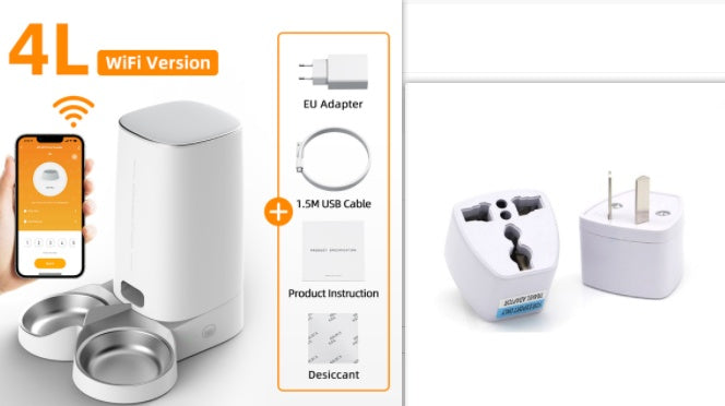 4L Automatic Pet Food Dispenser Accessorie